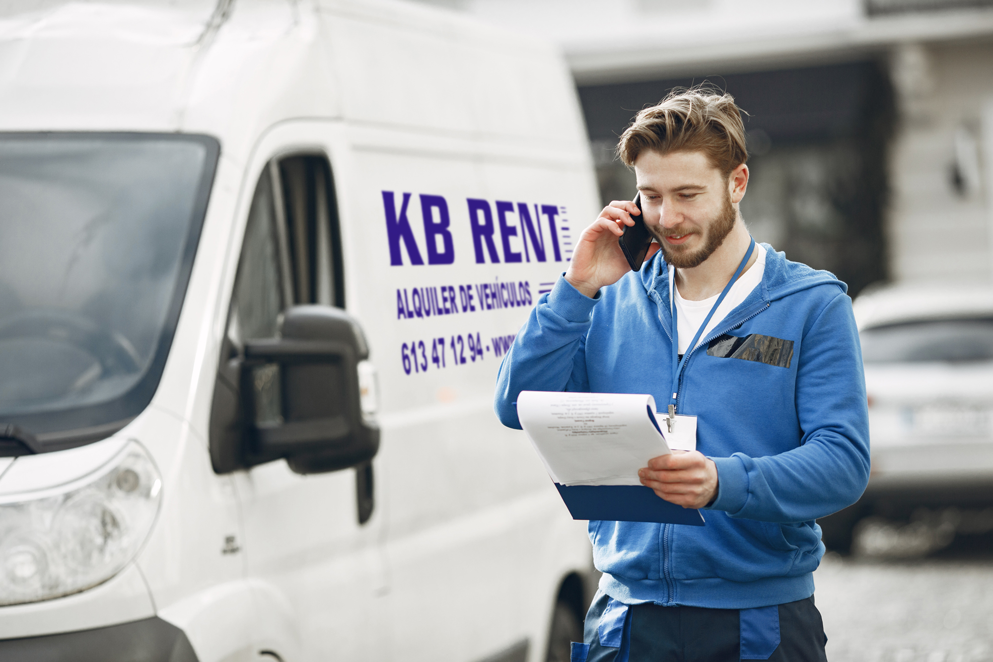 Imagen de una furgoneta de KB Auto Rent